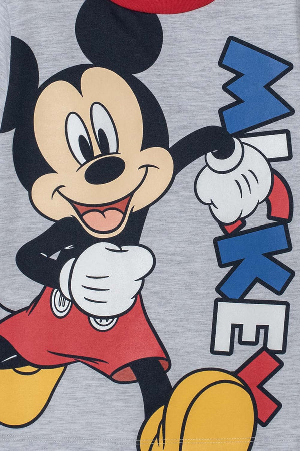 PIJAMA DE MICKEY MOUSE CON PANTALÓN LARGO MULTICOLOR PARA NIÑO 2T A 5T