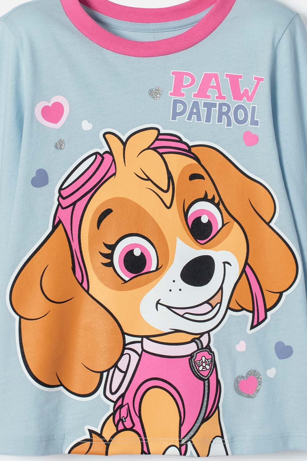 PIJAMA DE PAW PATROL MANGA LARGA MULTICOLOR PARA NIÑA 2T A 5T