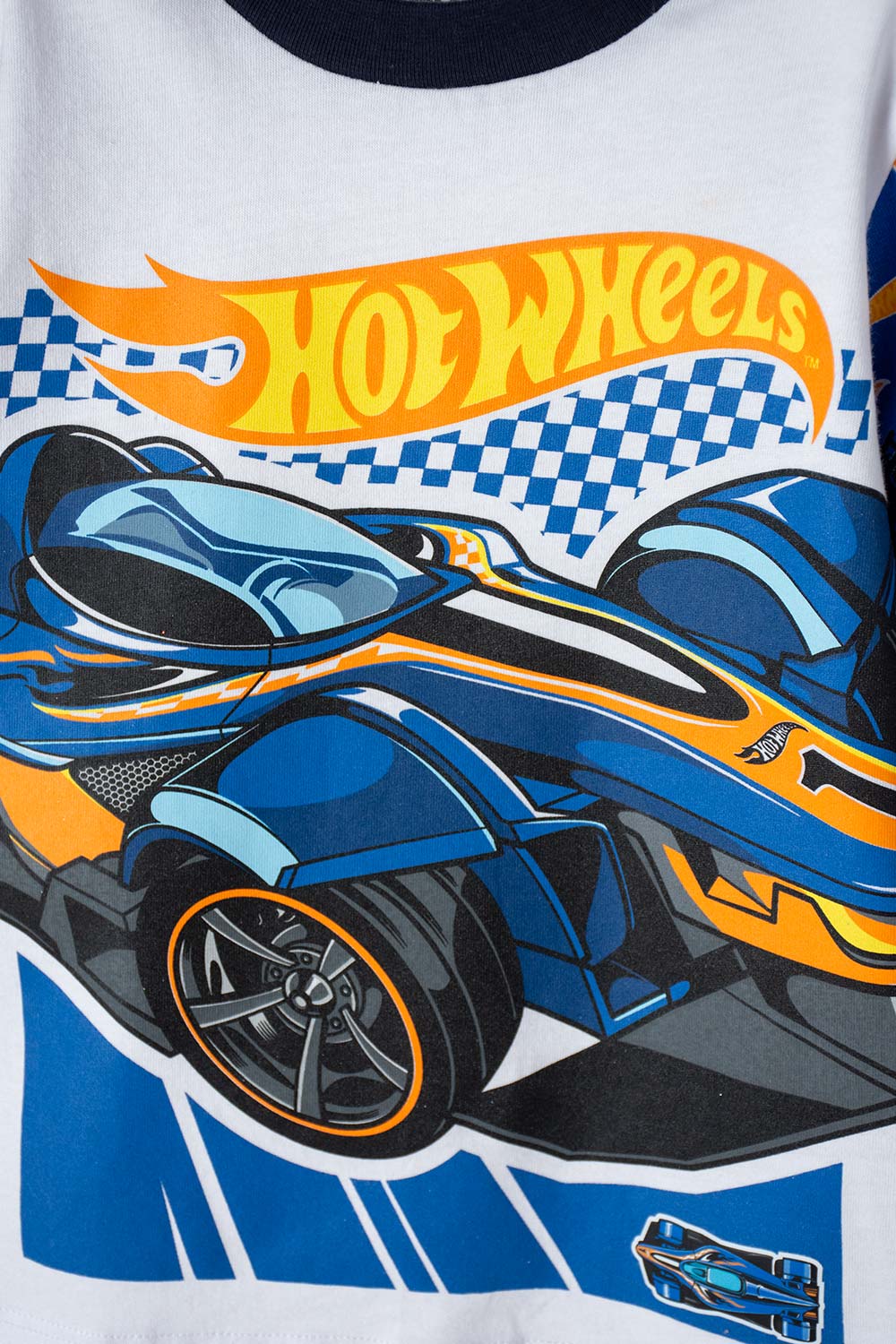 PIJAMA DE HOTWHEELS MANGA LARGA MULTICOLOR PARA NIÑO 2T A 5T