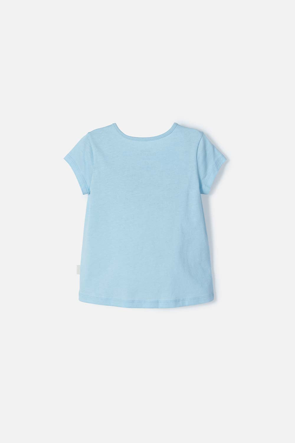CAMISETA DE STITCH AZUL ICÓNICA PARA NIÑA 2T A 5T