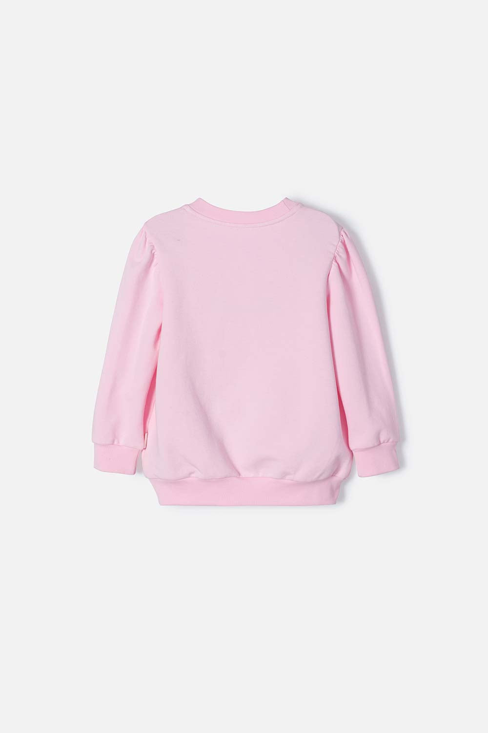 BUZO DE STITCH ROSADO CLARO CERRADO PARA NIÑA 2T A 5T