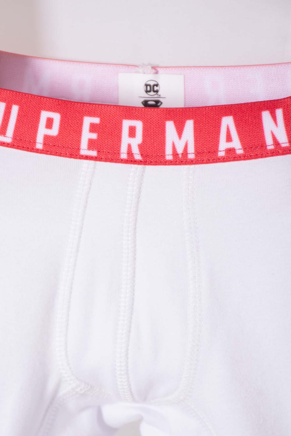 PACK X2 BOXER DE SUPERMAN AZUL Y BLANCO PARA NIÑO 2T A 5T