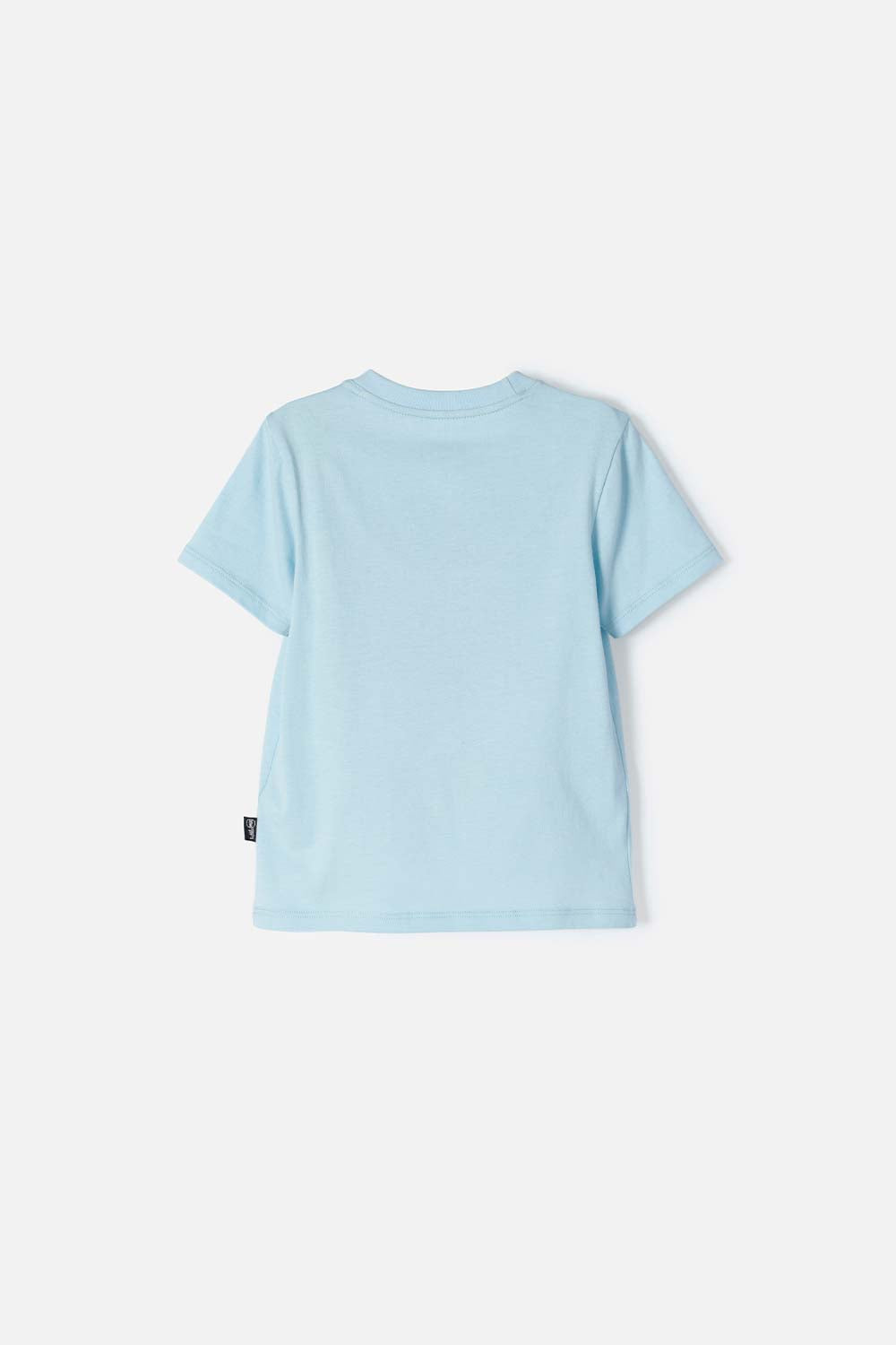 CAMISETA DE SUPERMAN AZUL ESTAMPADA EN FRENTE PARA NIÑO 2T A 5T