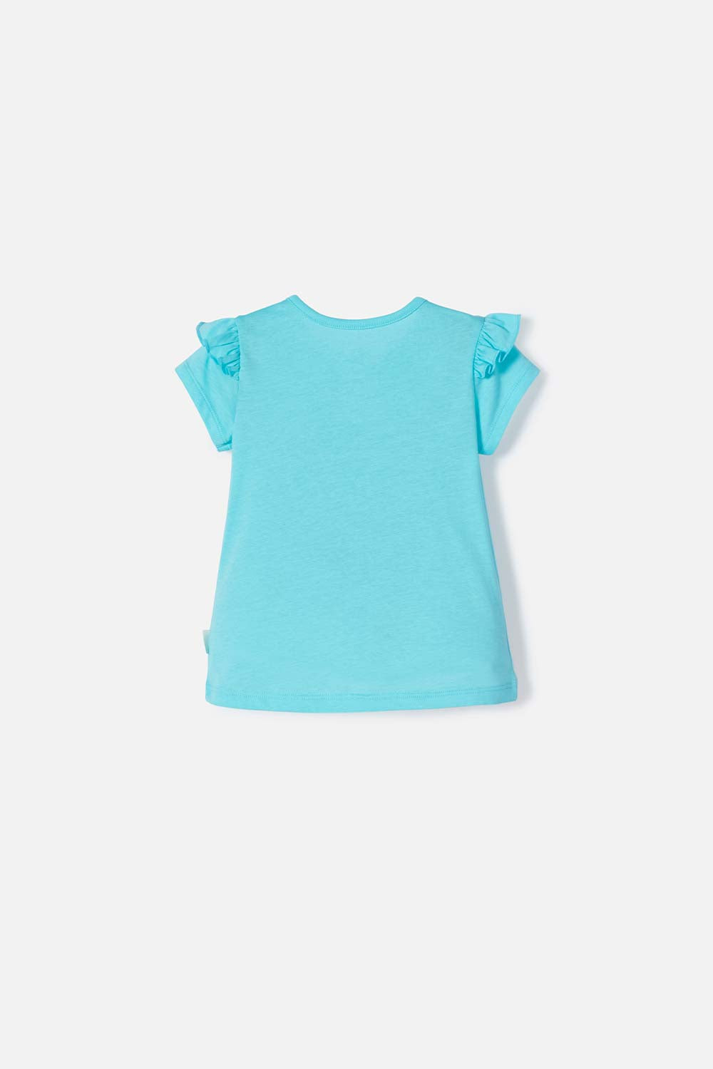 CAMISETA DE PAW PATROL MANGA CORTA TURQUESA PARA NIÑA 2T A 6T