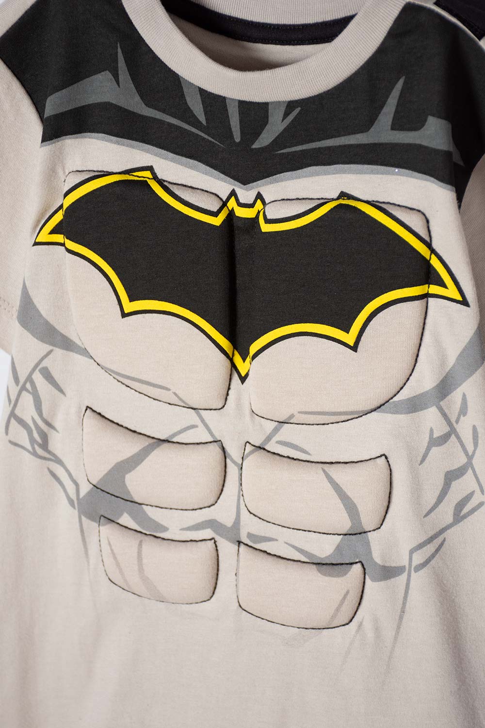 CAMISETA DE BATMAN CON CAPA MULTICOLOR PARA 2T A 5T