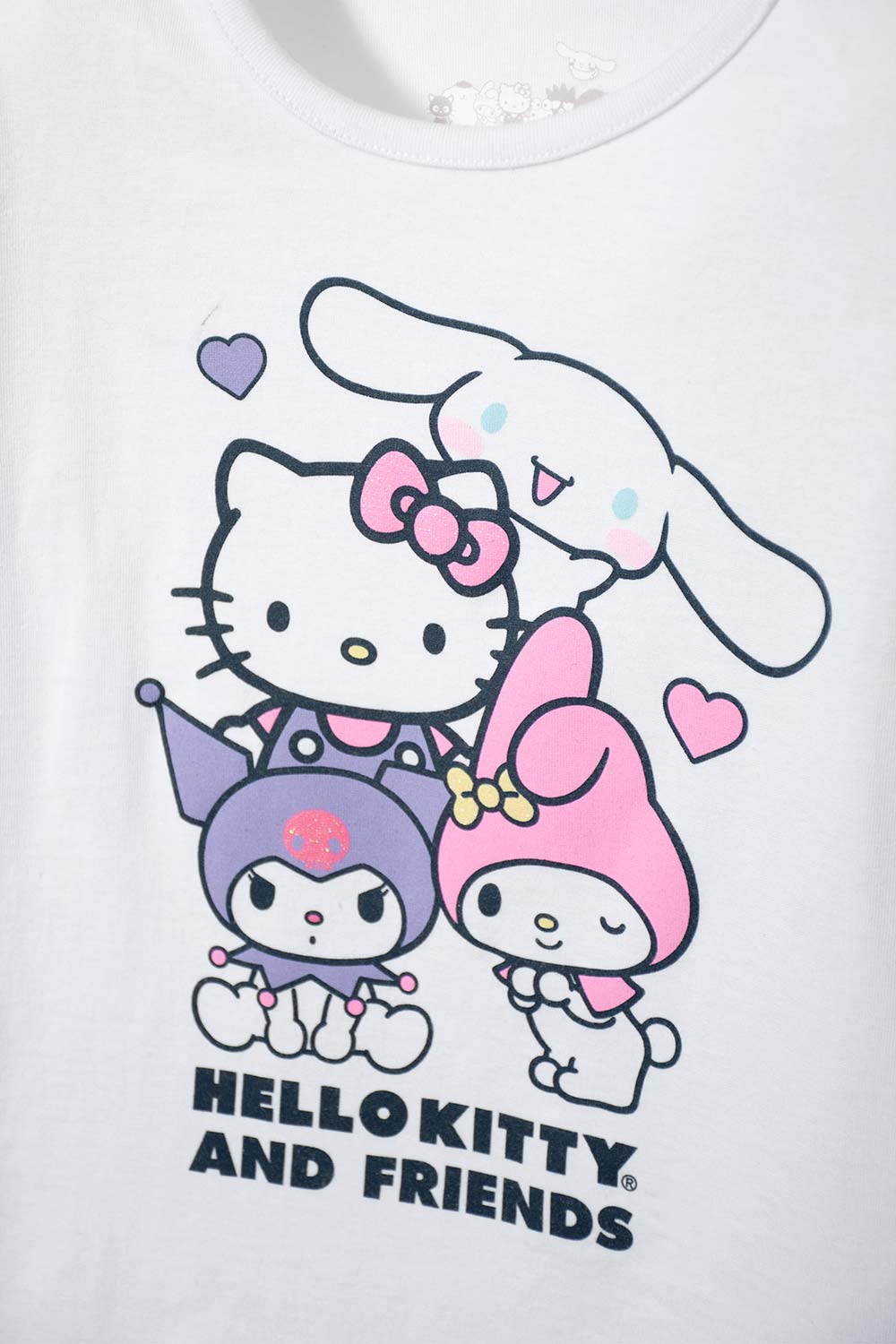 CONJUNTO DE HELLO KITTY MULTICOLOR DE PANTALÓN LARGO PARA NIÑA 2T A 5T