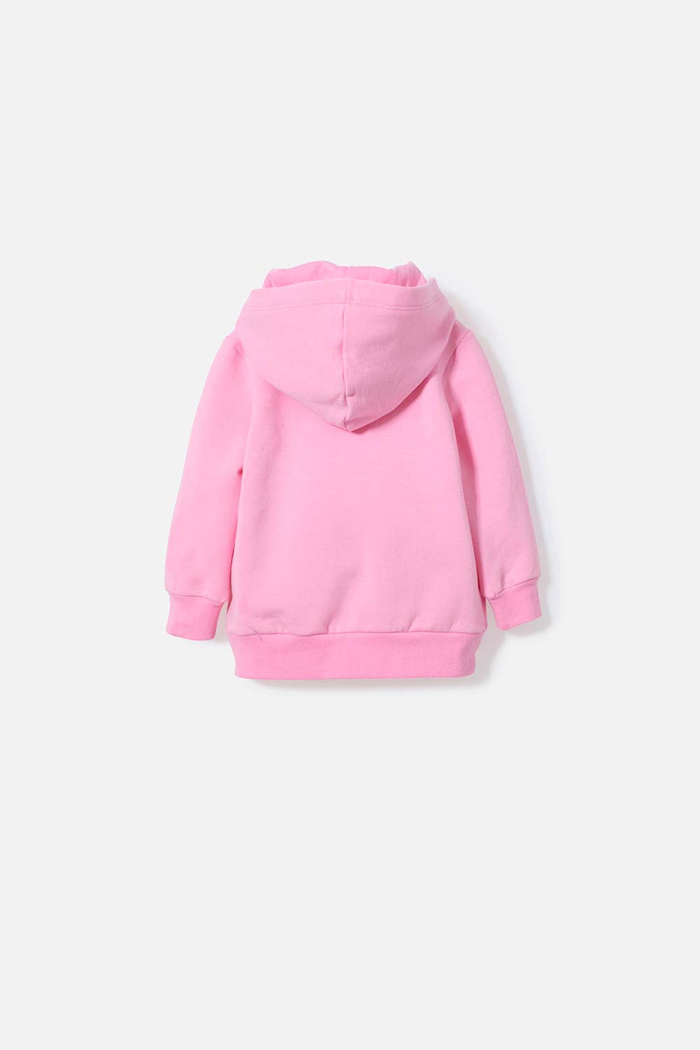 BUZO DE HELLO KITTY ROSADO CON CAPUCHA PARA BEBÉ NIÑA