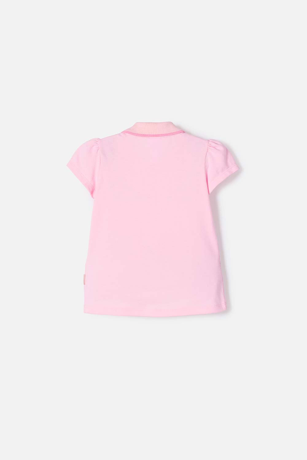 CAMISETA TIPO POLO DE PAW PATROL ROSADA PARA NIÑA 2T A 6T