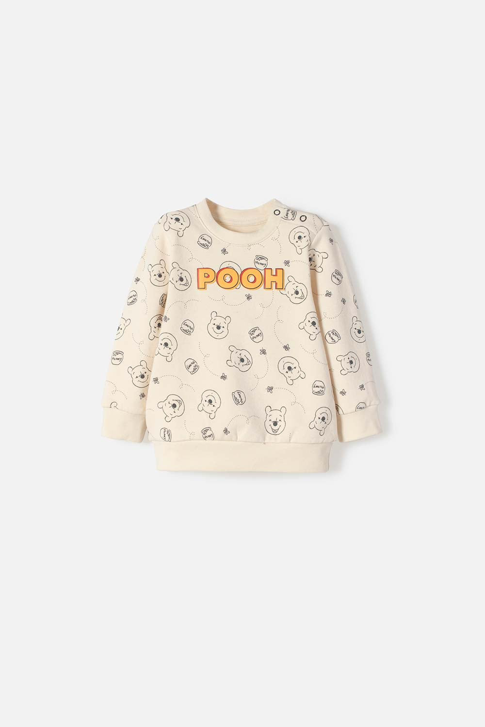 BUZO DE WINNIE THE POOH CERRADO MULTICOLOR PARA BEBÉ NIÑO