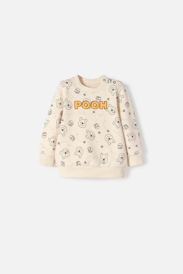 BUZO DE WINNIE THE POOH CERRADO MULTICOLOR PARA BEBÉ NIÑO