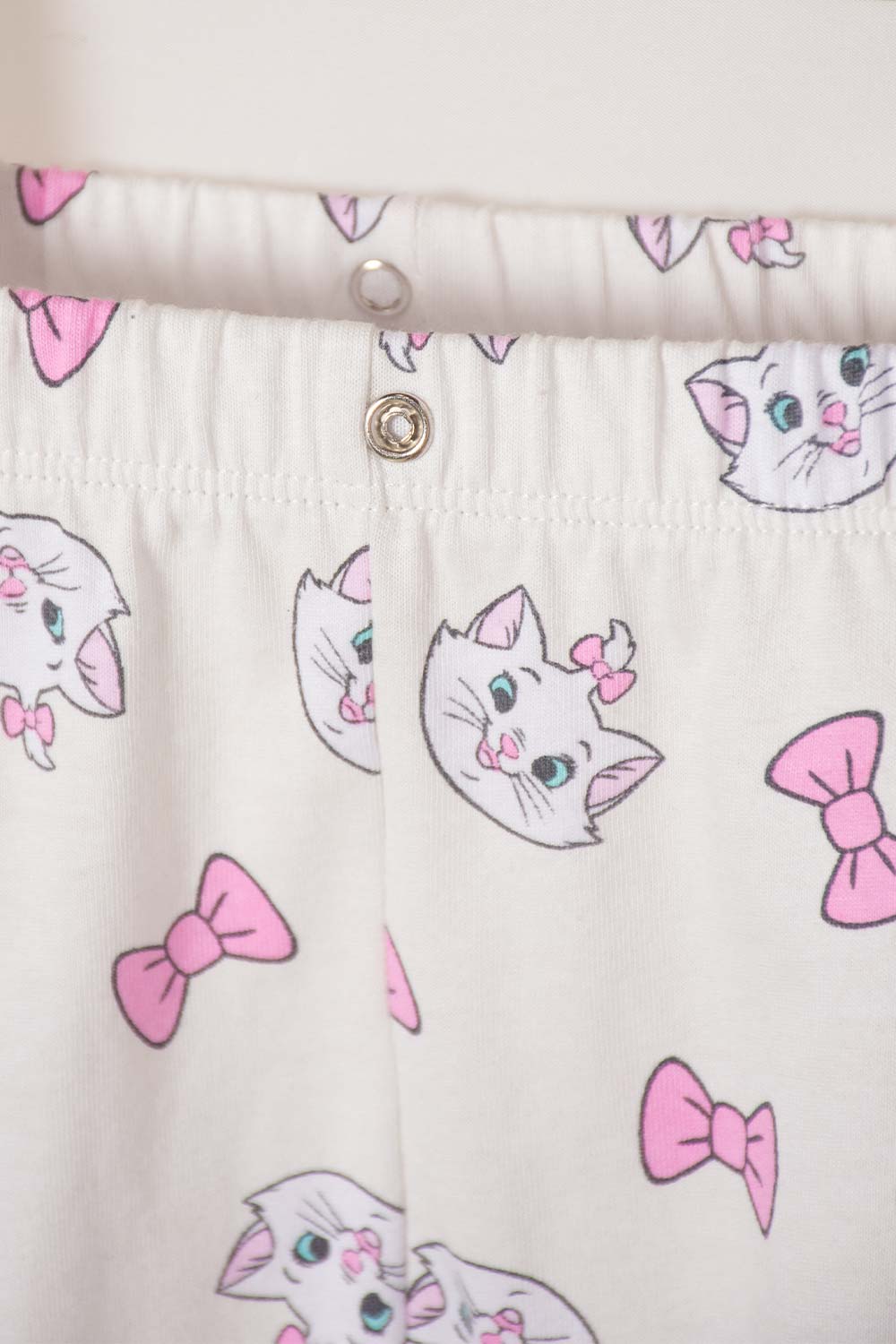 PIJAMA DE LA GATA MARIE MULTICOLOR PARA BEBÉ NIÑA