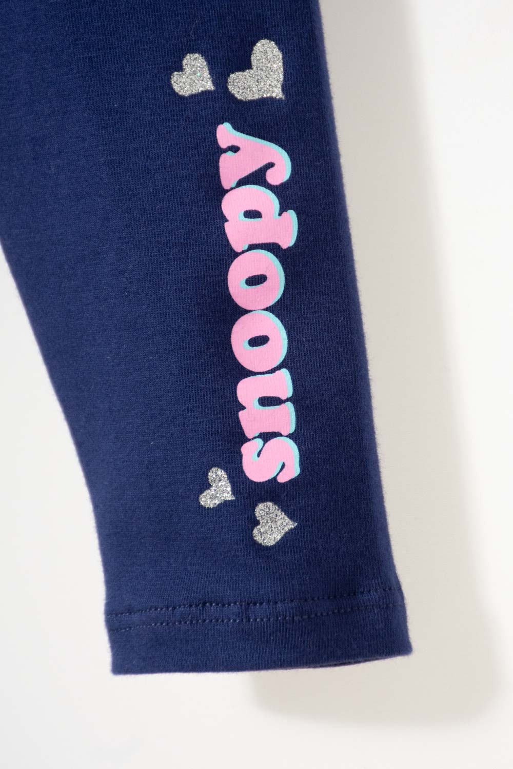 CONJUNTO DE SNOOPY MANGA CORTA MULTICOLOR PARA NIÑA 2T A 5T