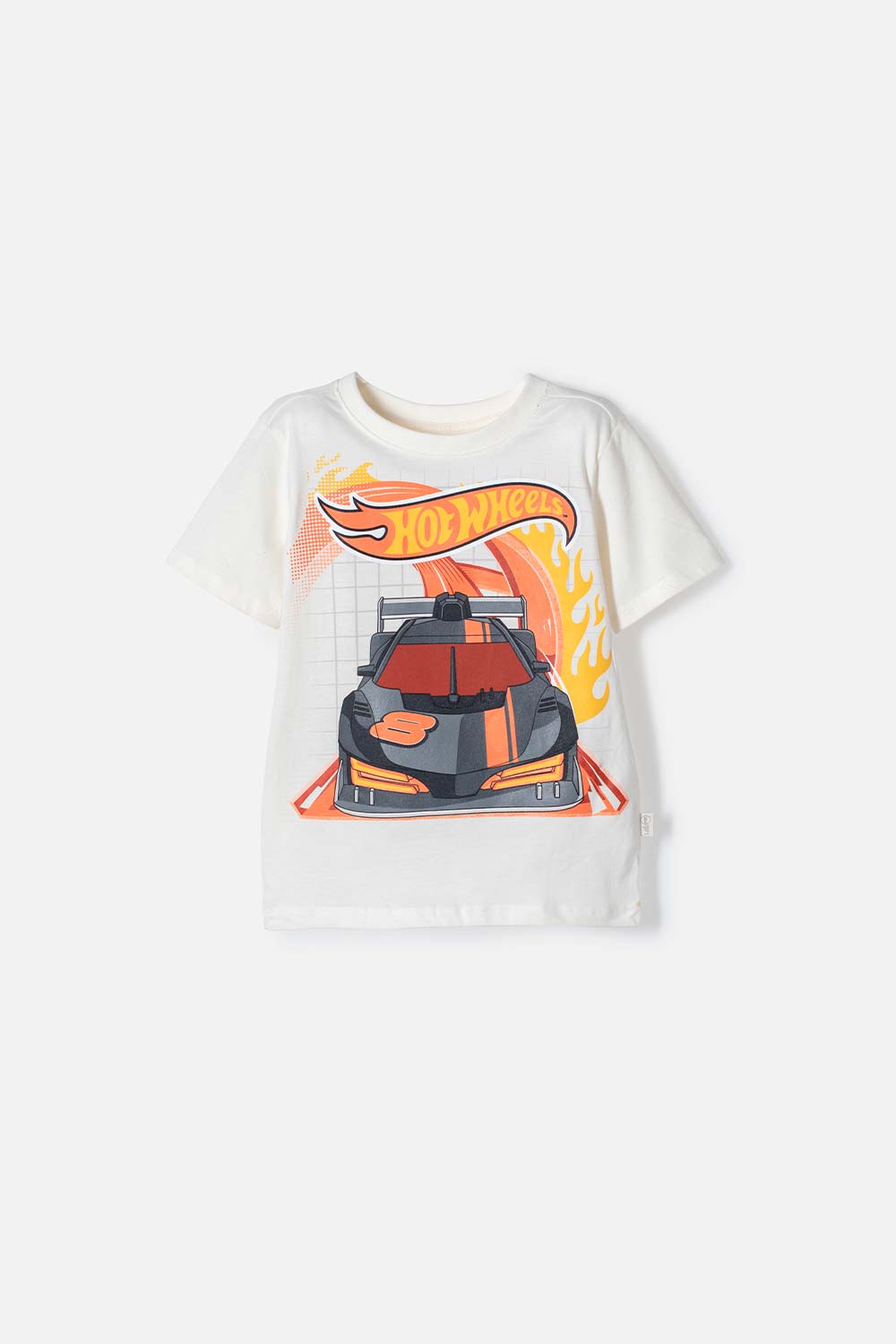 CAMISETA HOT WHEELS MANGA CORTA ALMENDRA PARA NIÑA