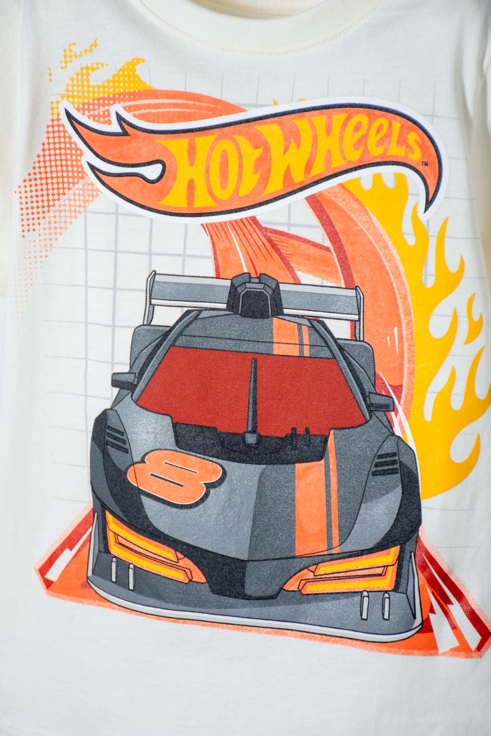 CAMISETA HOT WHEELS MANGA CORTA ALMENDRA PARA NIÑA