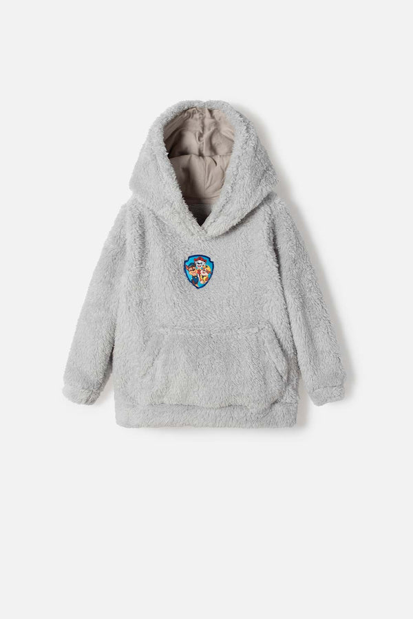 BUZO DE PAW PATROL CERRADO GRIS PARA NIÑO 2T A 6T
