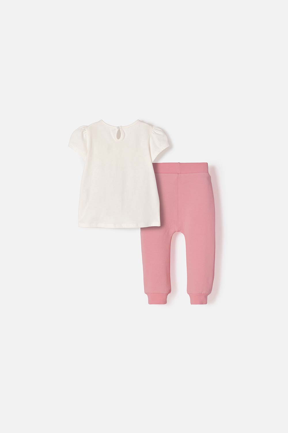 CONJUNTO DE WINNIE THE POOH MARFIL