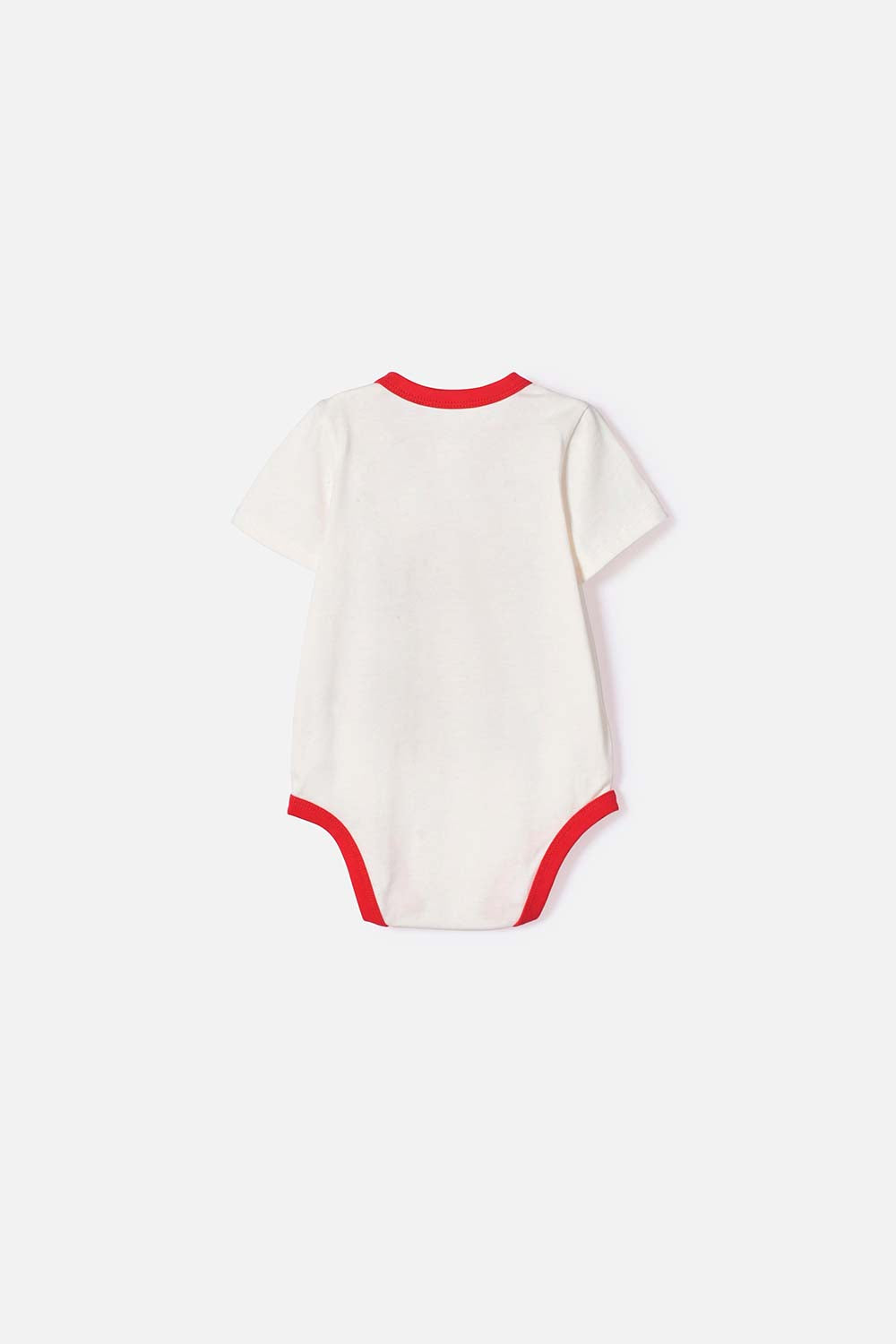 BODY DE MINNIE MOUSE MANGA CORTA MARFIL PARA BEBÉ NIÑA