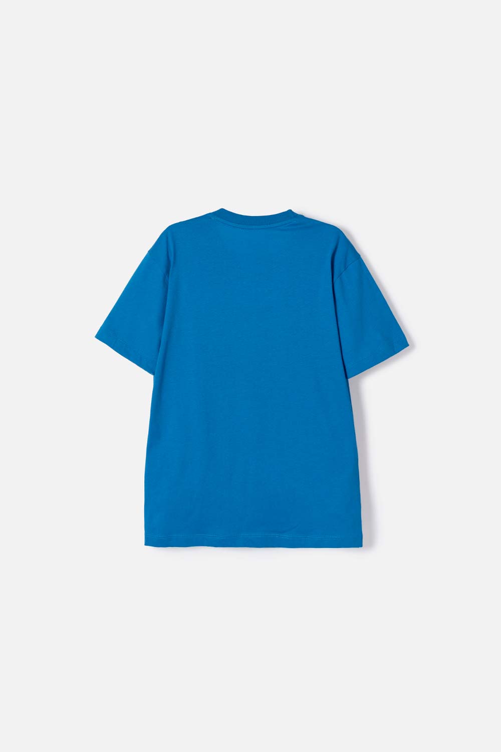 CAMISETA DE SUPERMAN MANGA CORTA AZUL PARA NIÑO 2T A 5T