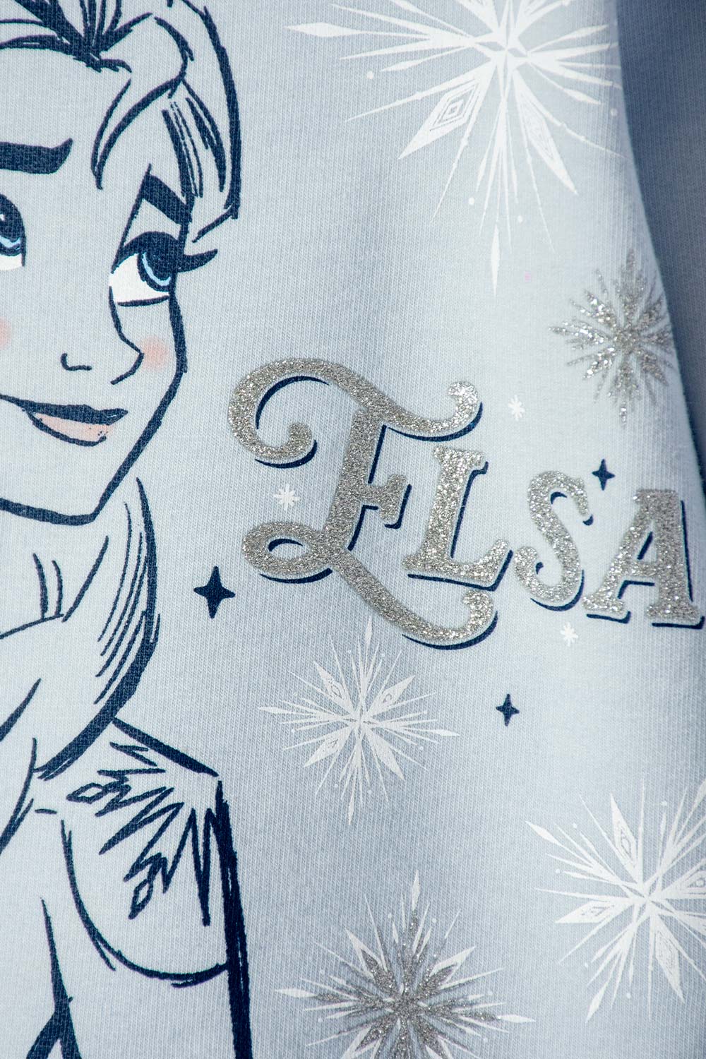 BUZO DE FROZEN CERRADO AZUL PARA NIÑA 2T A 6T