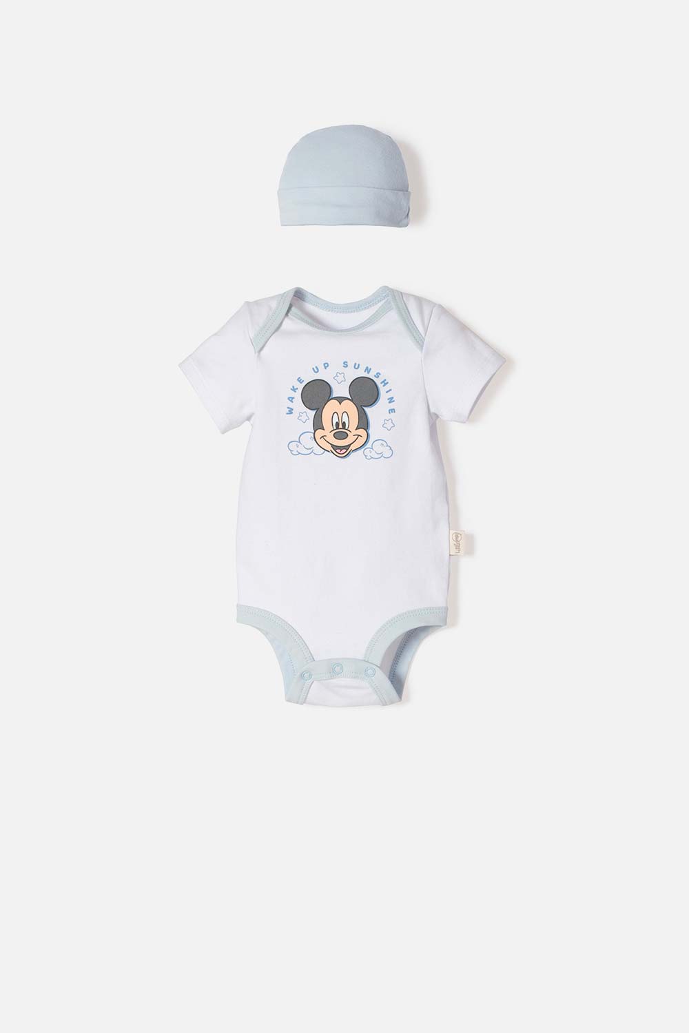 SET PRIMER DÍA DE MICKEY MOUSE AZUL PARA BEBÉ NIÑO