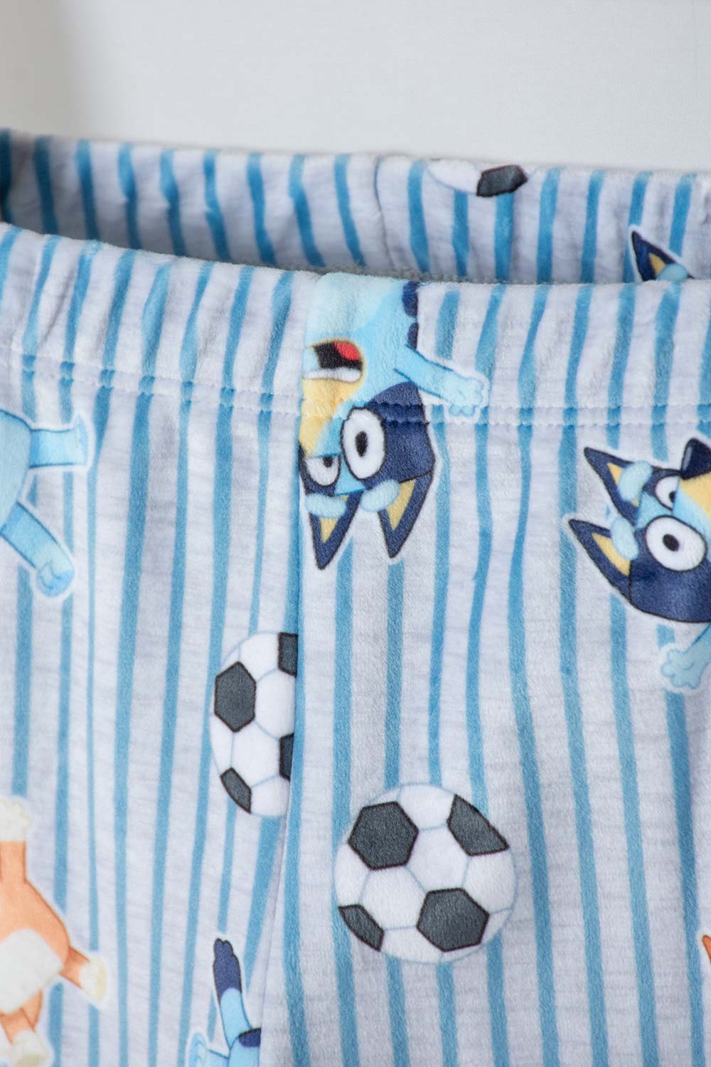 PIJAMA DE BLUEY AZUL TIPO FLEECE PARA NIÑO 2T A 6T