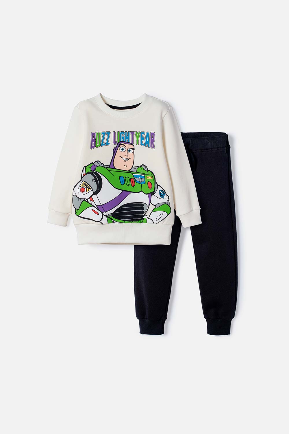 CONJUNTO DE TOY STORY PANTALÓN LARGO MULTICOLOR PARA NIÑO 3T A 6T