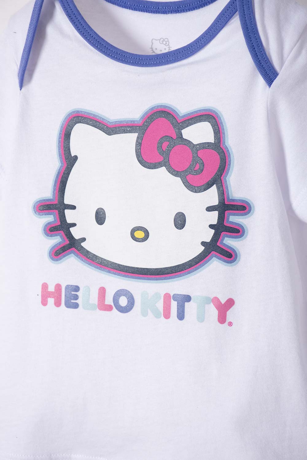 PIJAMA DE HELLO KITTY PANTALÓN LARGO MULTICOLOR PARA BEBÉ NIÑA
