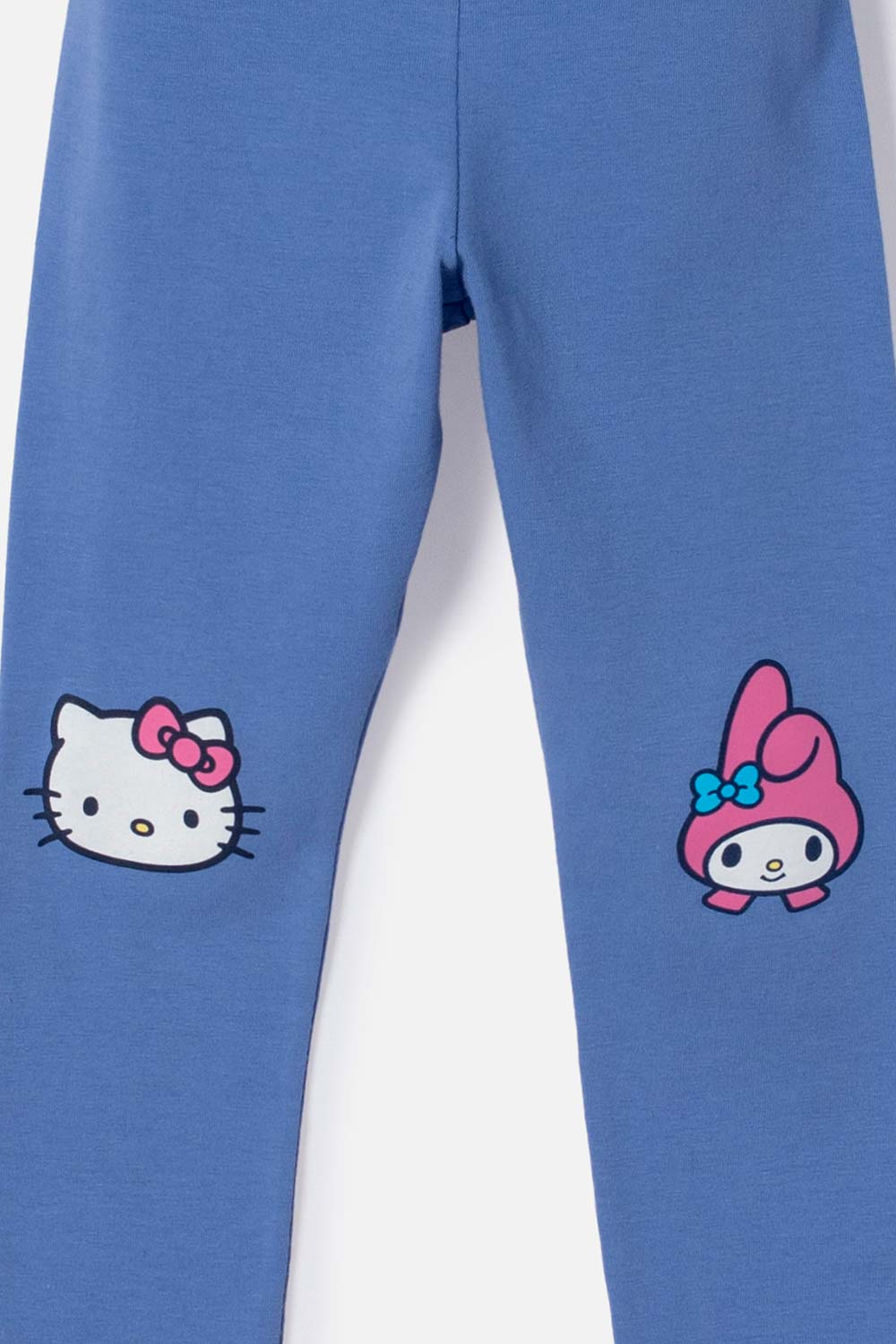 CONJUNTO DE HELLO KITTY CON BUZO AZUL PARA NIÑA 2T A 6T