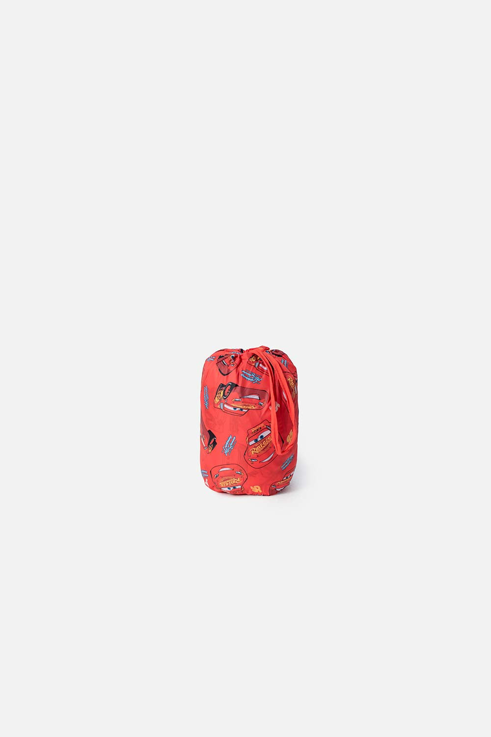 CHAQUETA DE CARS CON CIERRE FRONTAL ROJO PARA NIÑO 2T A 6T