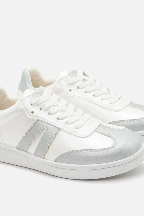 TENIS DE MIC BLANCOS PARA NIÑA