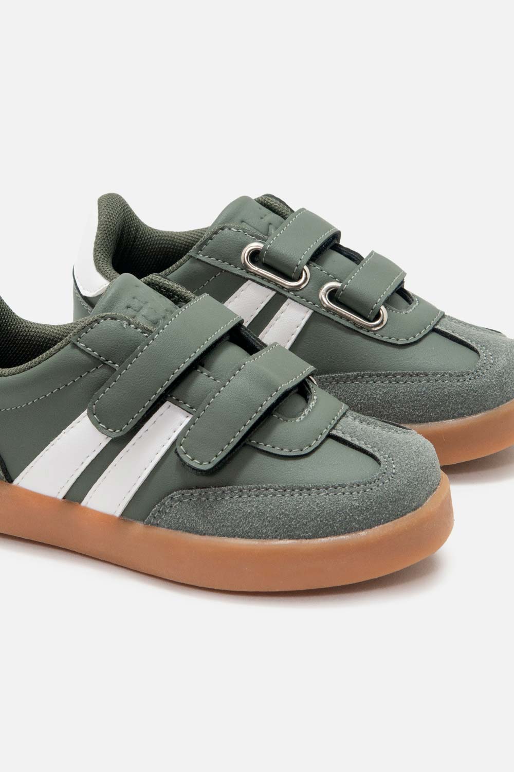 TENIS DE LITTLEMIC VERDE Y BLANCO PARA NIÑO