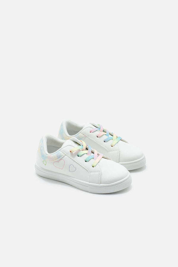 TENIS DE MIC BLANCO CLASICOS PARA NIÑA