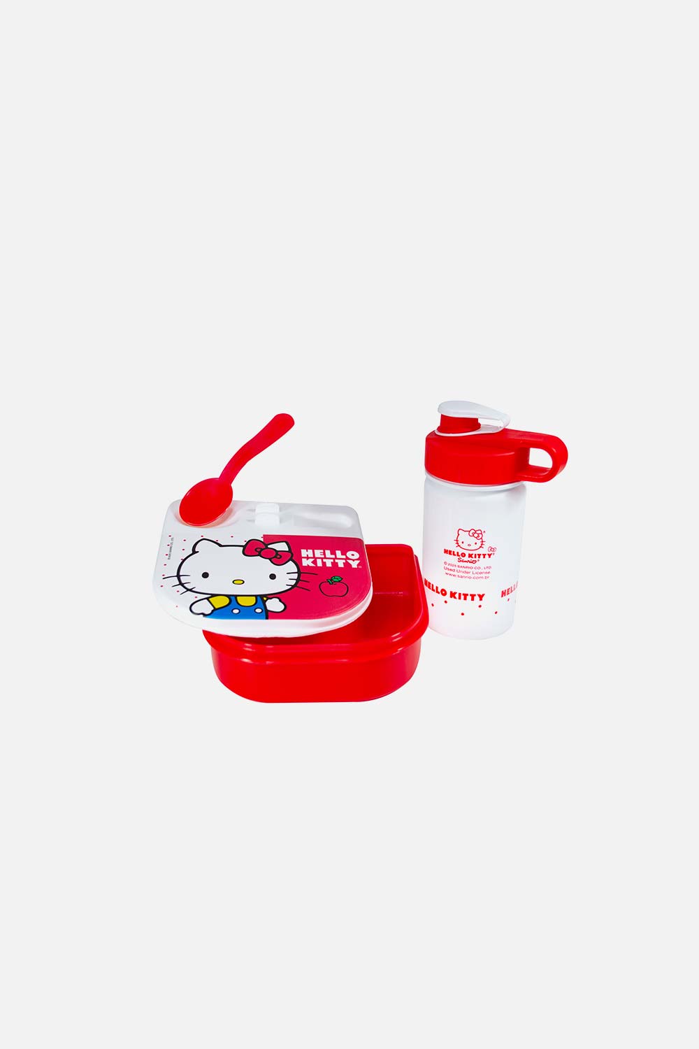 SET DE SANDUCHERA + BOTELLA DE HELLO KITTY PARA NIÑA
