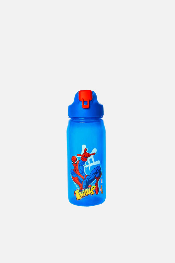 BOTELLA DE SPIDER-MAN + STICKERS PARA NIÑO