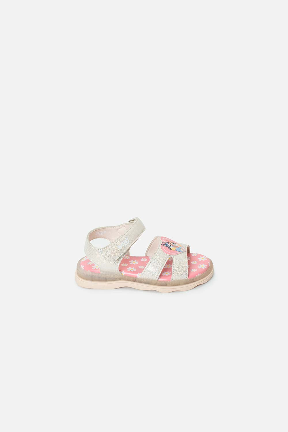 SANDALIA DE BLUEY ROSADAS PARA NIÑA