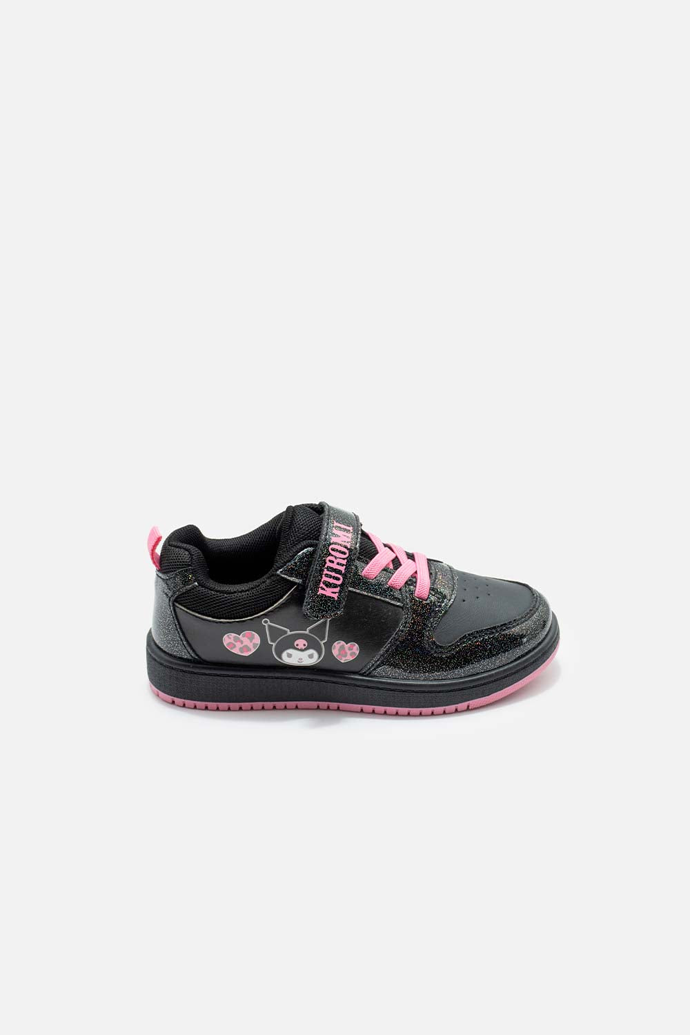 TENIS DE KUROMI NEGROS PARA NIÑA