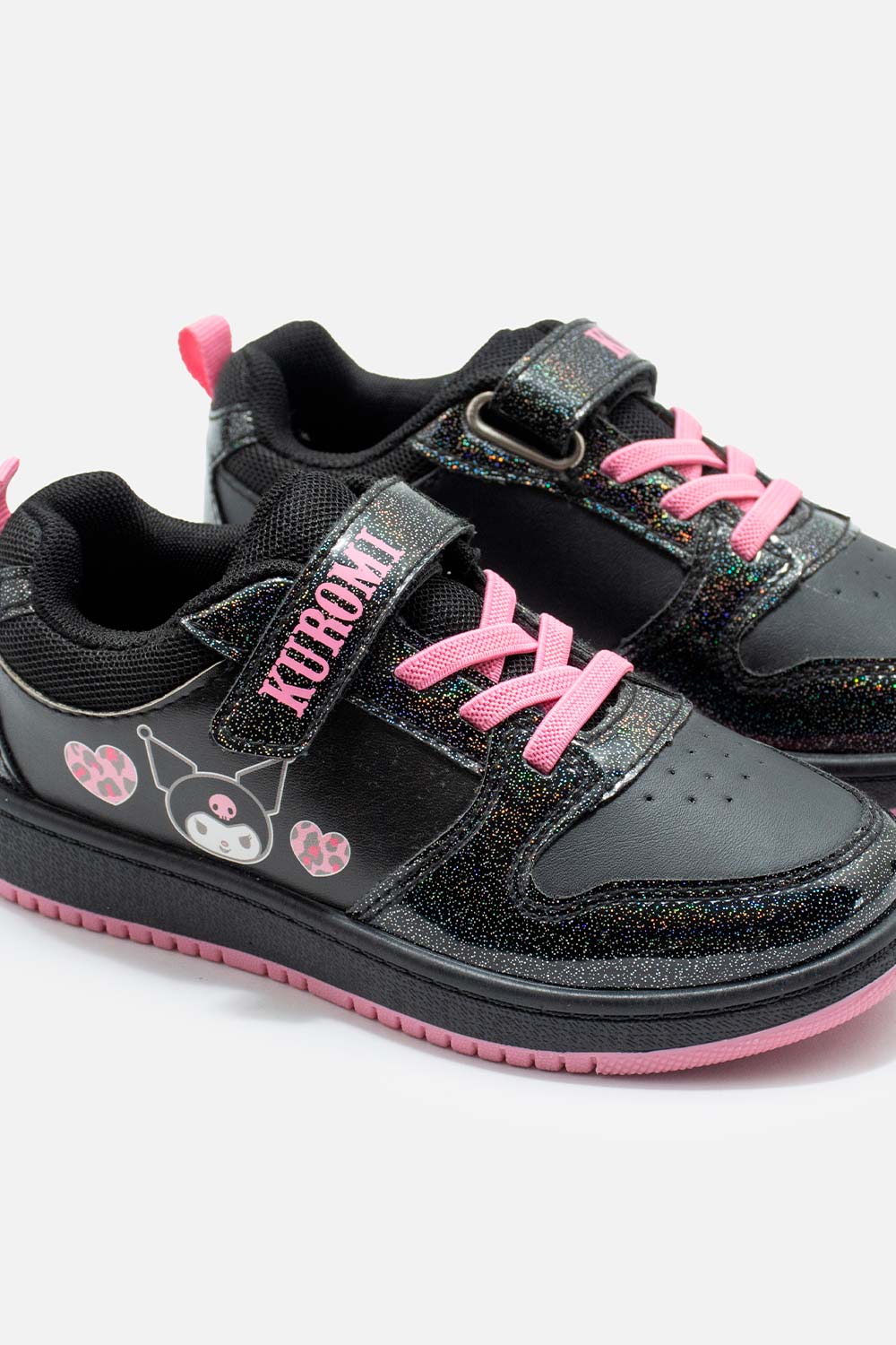 TENIS DE KUROMI NEGROS PARA NIÑA