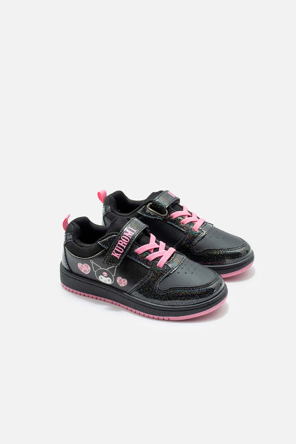 TENIS DE KUROMI NEGROS PARA NIÑA