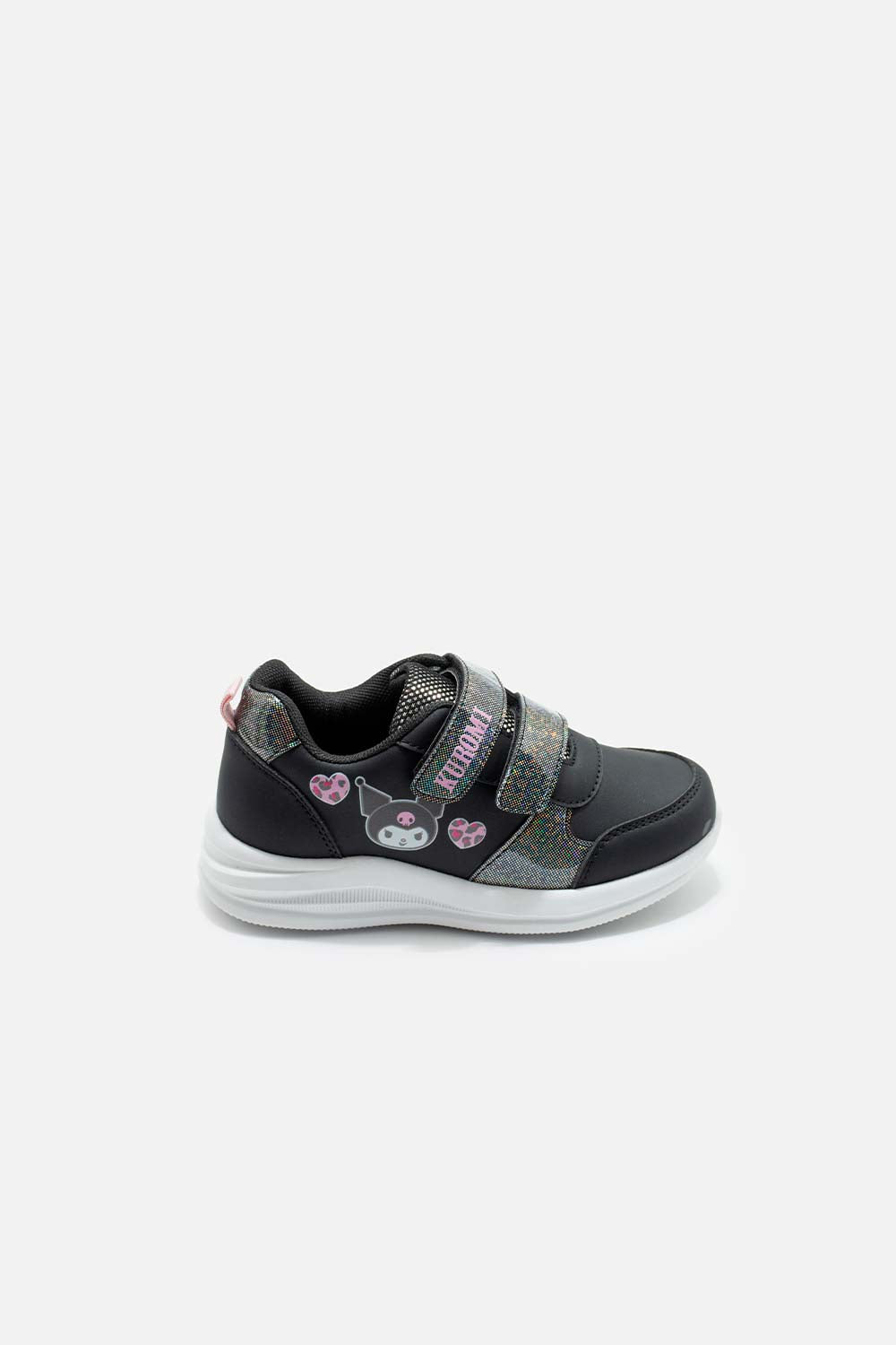 TENIS DE KUROMY NEGROS PARA NIÑA