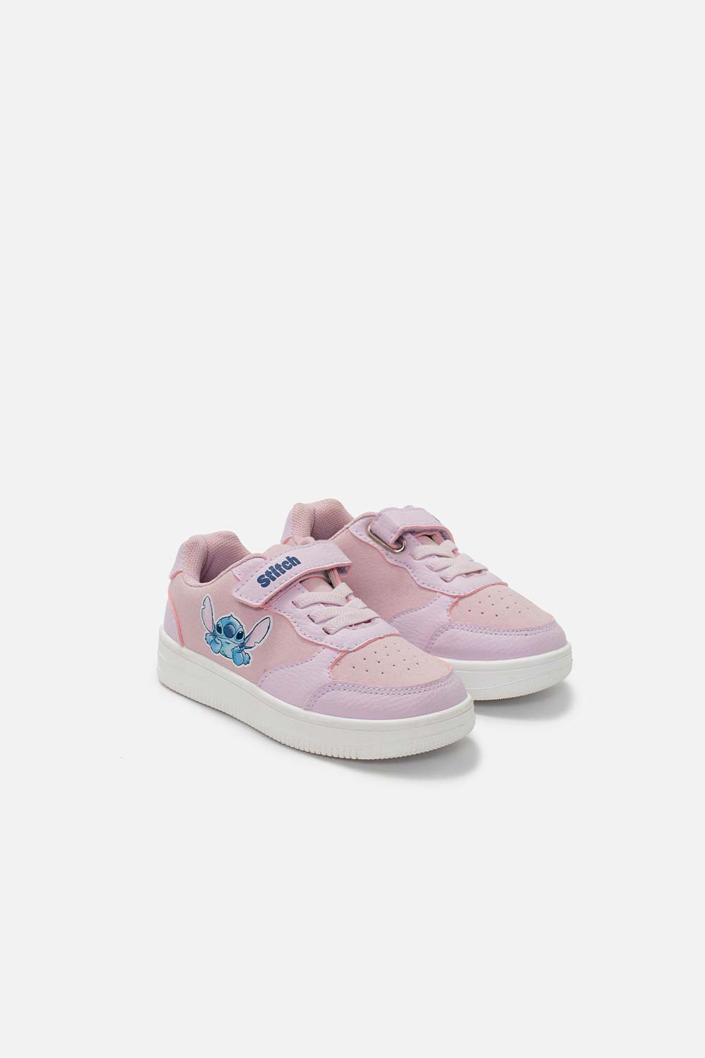 TENIS DE STITCH ROSADO PARA NIÑA