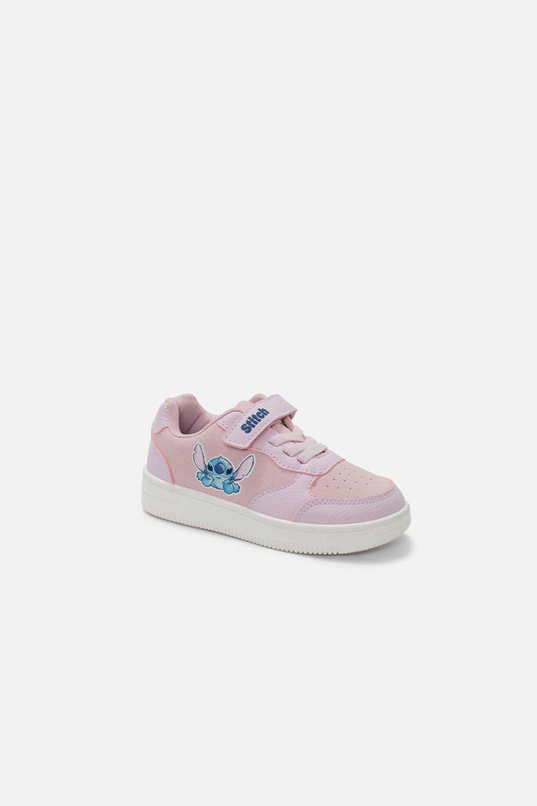 TENIS DE STITCH ROSADO PARA NIÑA