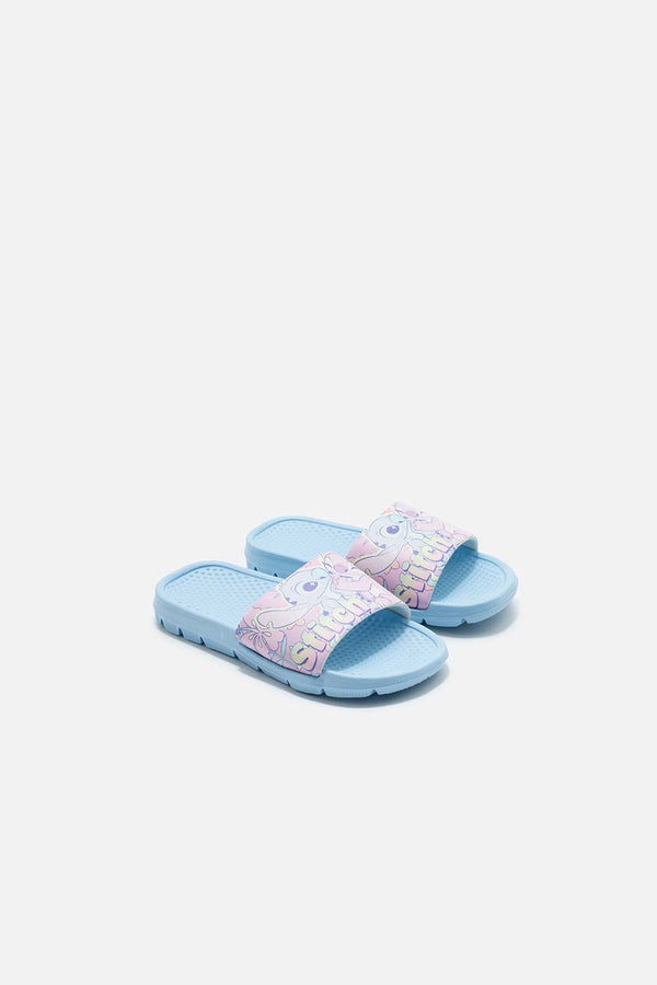 SANDALIA DE STITCH AZUL PARA NIÑA