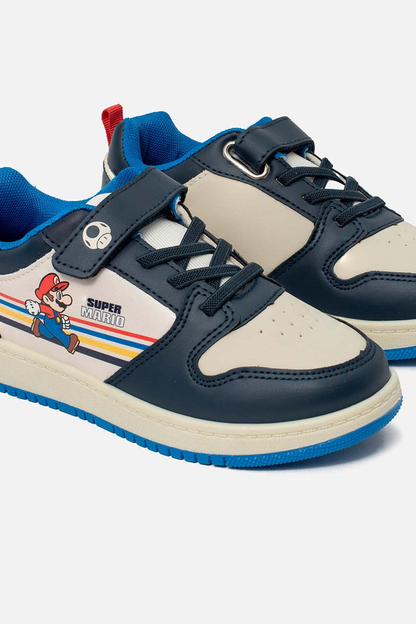 TENIS DE MARIO BROS MULTICOLOR PARA NIÑO