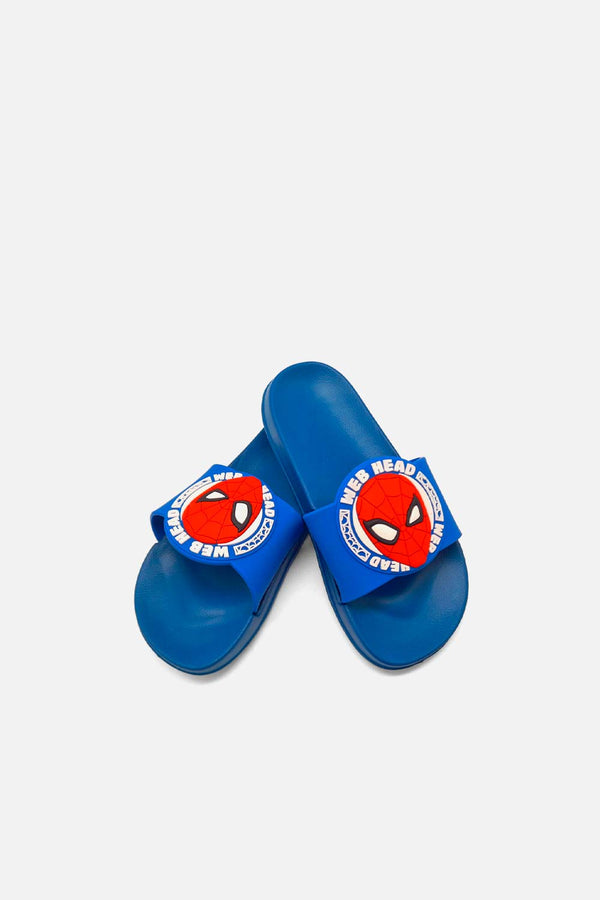 SANDALIA DE SPIDER-MAN AZUL PARA NIÑO