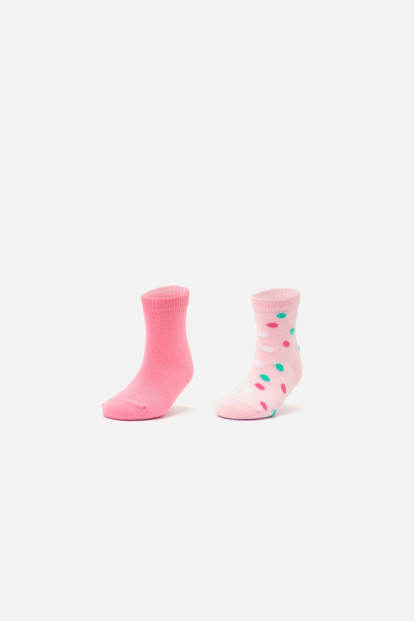 MEDIAS X2 DE LITTLEMIC MULTICOLOR PARA NIÑA