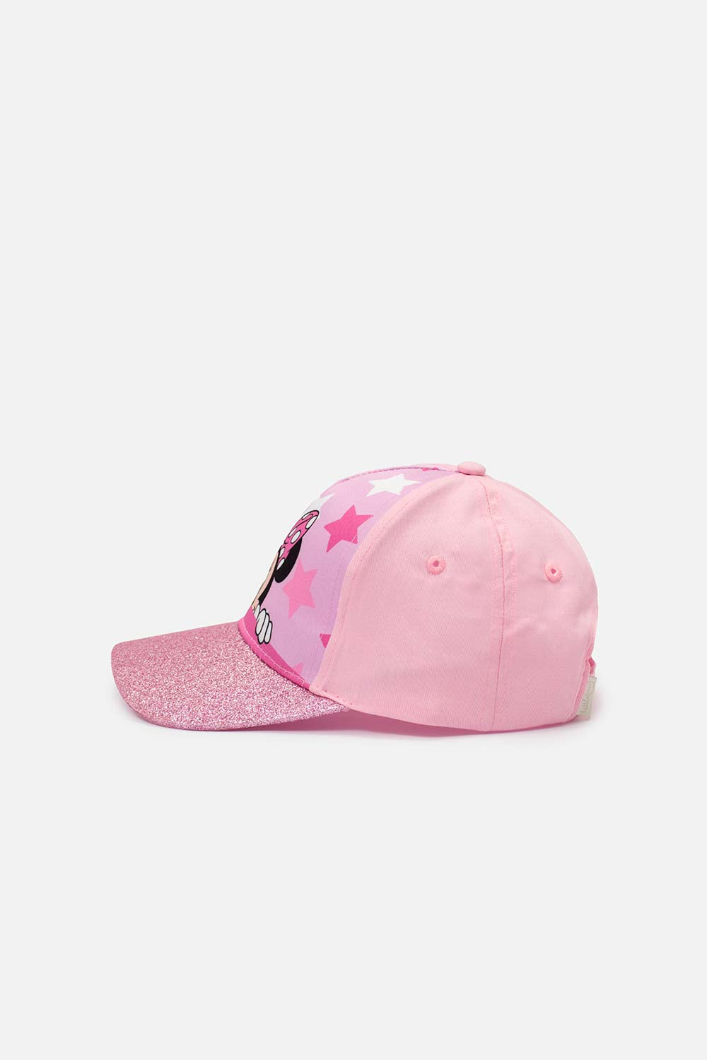 GORRA DE MINNIE MOUSE ROSADA PARA NIÑA