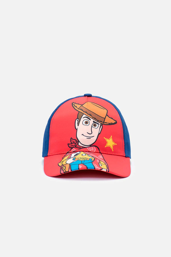 GORRA DE TOY STORY ROJO Y AZUL PARA NIÑO