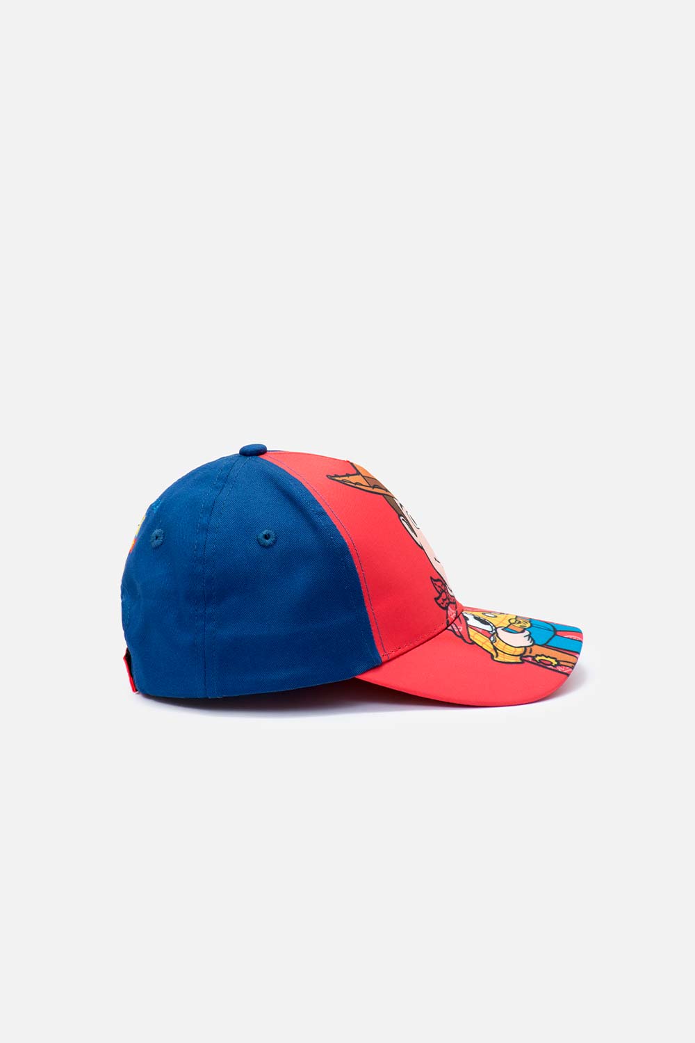 GORRA DE TOY STORY ROJO Y AZUL PARA NIÑO