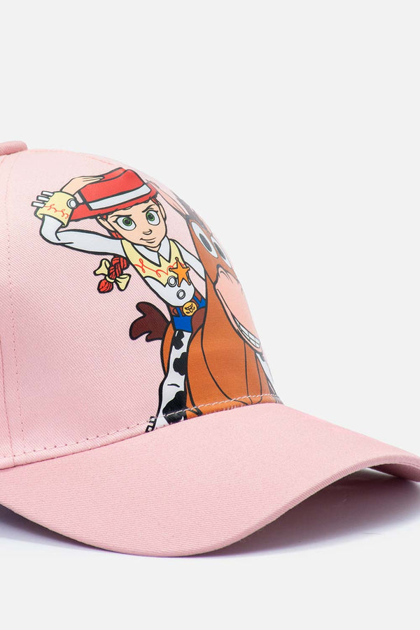 GORRA DE TOY STORY ROSADA PARA NIÑA
