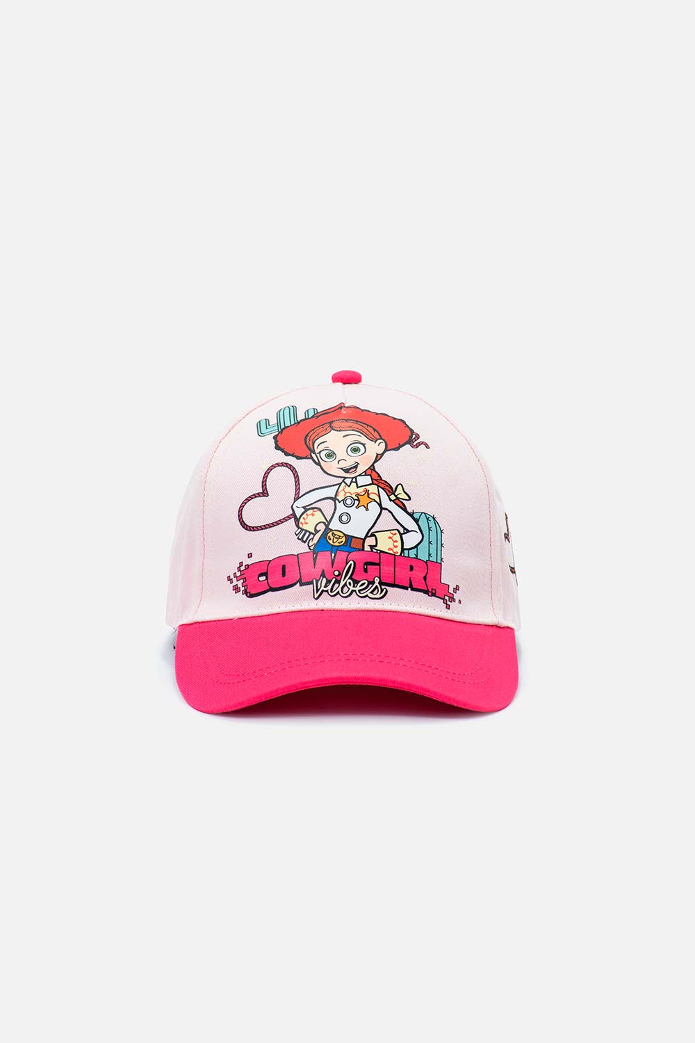 GORRA DE TOY STORY ROSADA PARA NIÑA